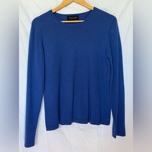 Blue Crew Neck Sweater